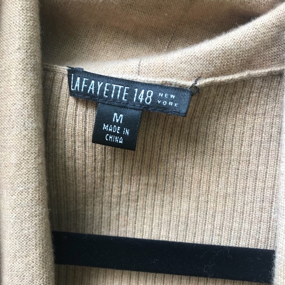 Lafayette 148 New York Fine Merino wool cardigan - Picture 3 of 5